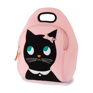 美国dabbawallabags瓦拉包女男儿童超轻手提包零食书包保温午餐包