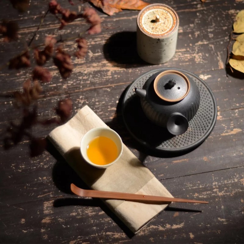 景德镇草木e灰釉小茶杯品茗杯聚香杯复古功夫日式喝茶