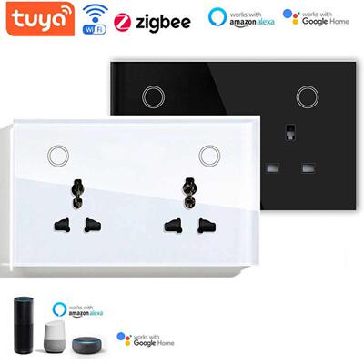 涂鸦智能插座147 zigbee语音通用socket wifi插座万英规无USB