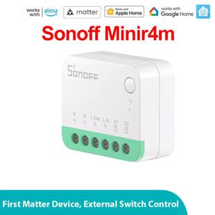 SONOFF MINIR4M Matter协议wifi mini智能开关兼容HomeKit Tuya