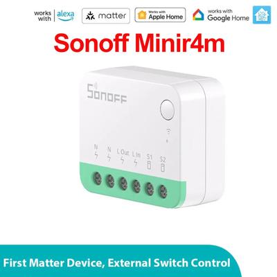 SONOFF MINIR4M Matter协议wifi mini智能开关兼容HomeKit Tuya