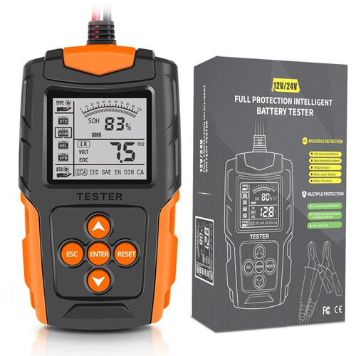 12V24V Car Battery Tester Battery Analyzer 电瓶测试仪 分析仪