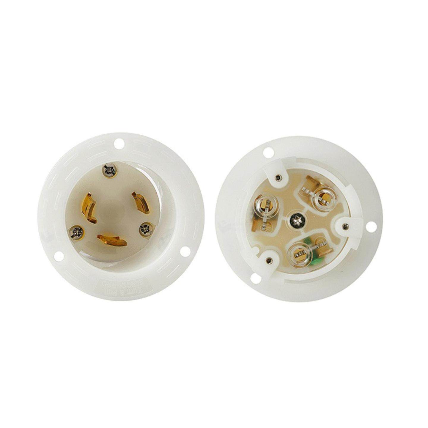 NEMA L6-30暗装插头 UL认证美标三芯工业插头 30A 250V