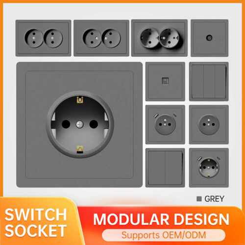 开关俄式socket and switches electric  socket Розетки