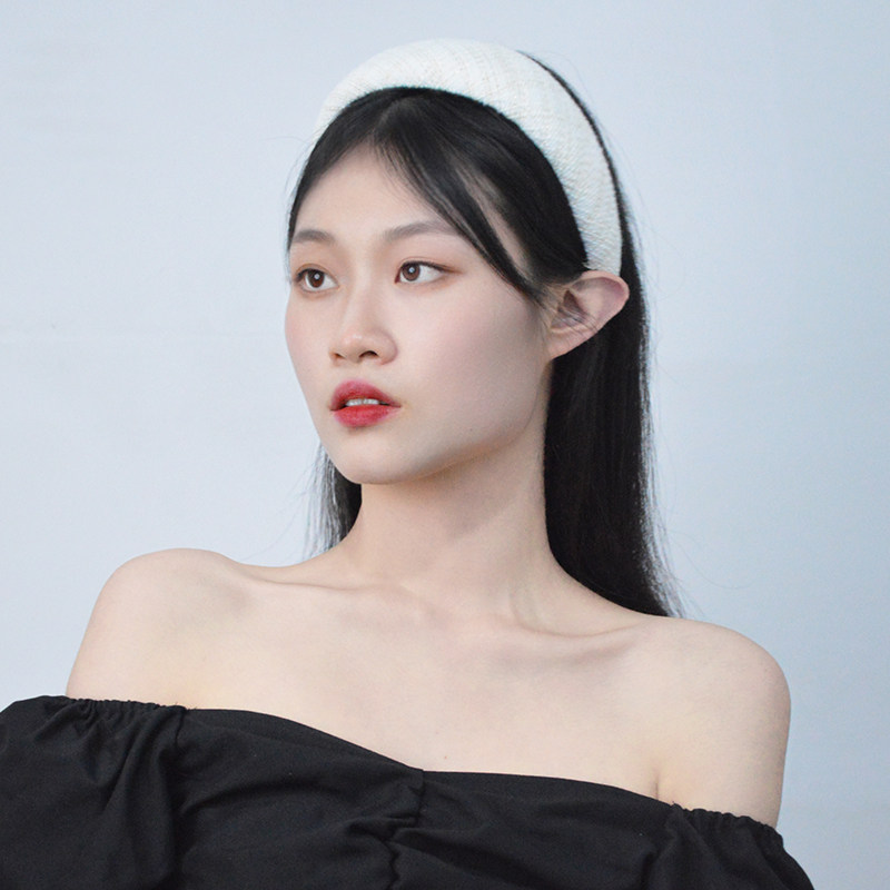 L9000/气质发箍女高颅顶显脸小白百何同款高级感宽边防滑洗面头箍