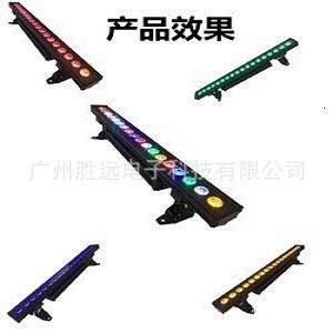 户外防水18颗3色4色5色6色大功率洗墙舞台灯光LED长条点控染色灯