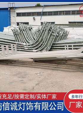 道路照明智慧路灯道路路灯指示牌一杆多用热镀锌工艺组合杆