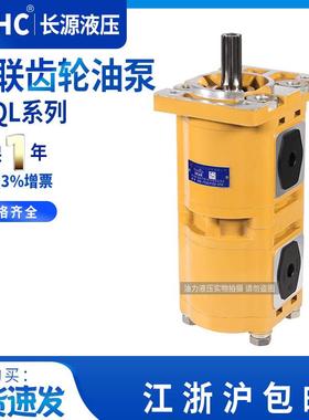 hc长源齿轮泵CBQL-F532/F520F520-CFH双联油泵