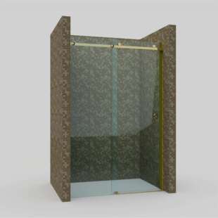 不锈钢淋浴房成套配件产品试装出厂质量稳定提供安装服务