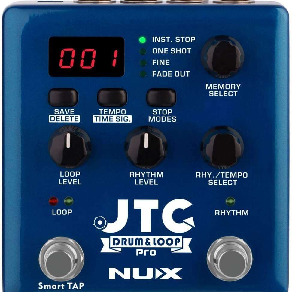 NUX JTC Pro Looper踏板吉他智能鼓音响系统效果处理器