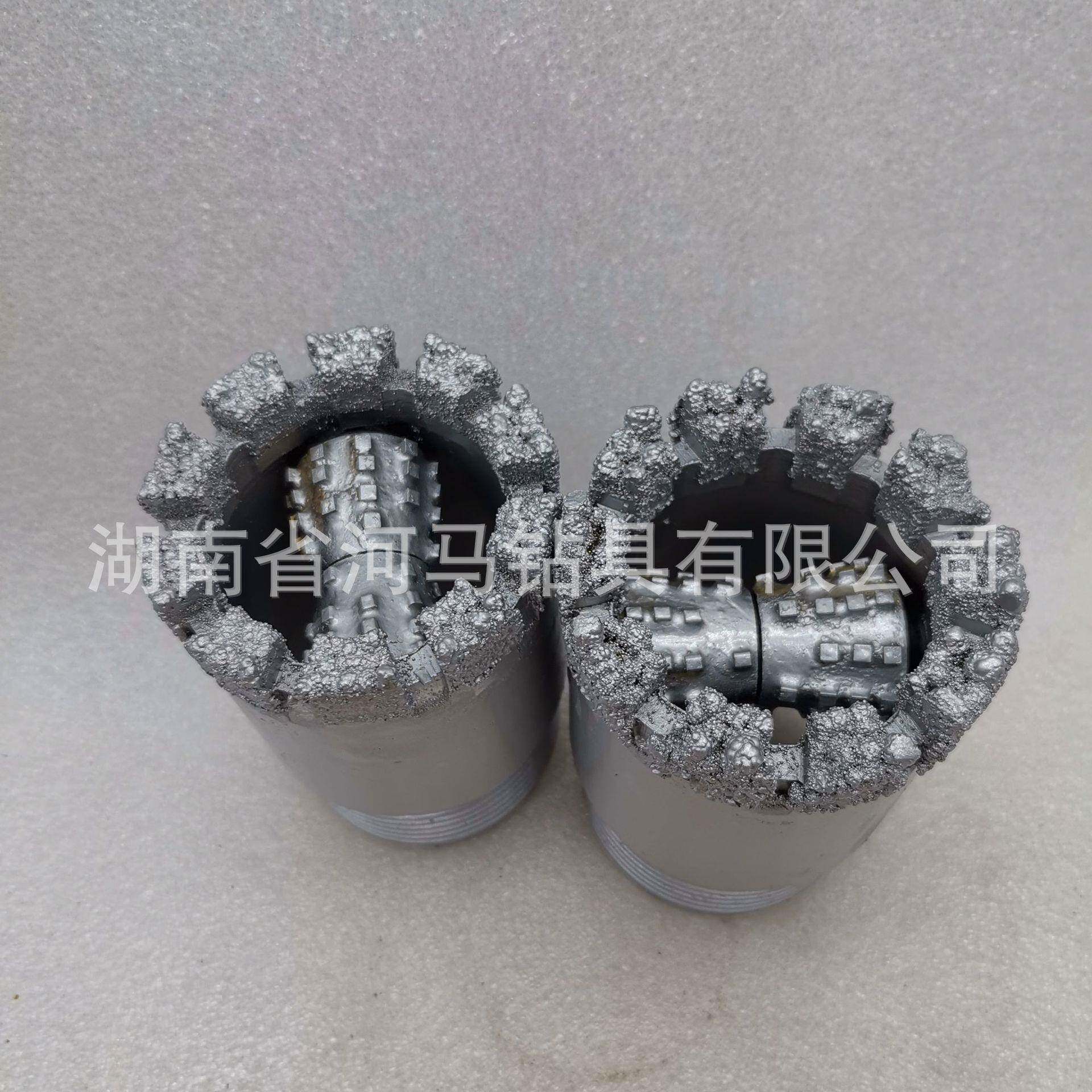 直销75无芯带滚轮金刚石复合片pdc钻头矿山开采大理石切割