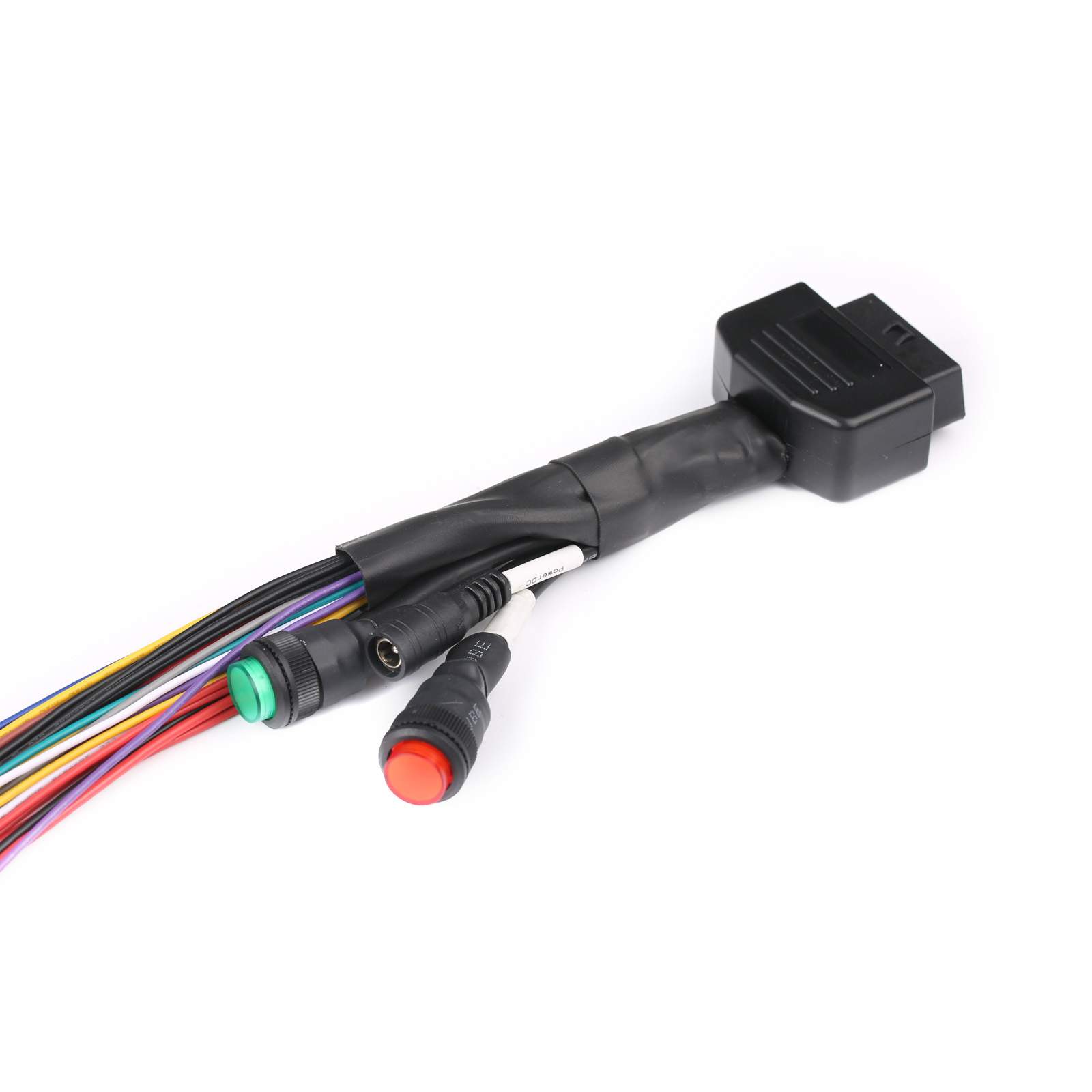 全协议OBD2跳线用于连接ECU通过MPPS FGTECH KESSV2等进行ECU编程