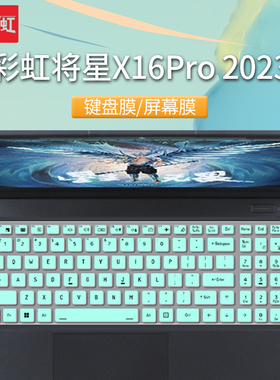 适用2023款七彩虹将星X16Pro键盘膜笔记本键盘保护膜按键贴防尘垫保护套电脑钢化屏幕膜