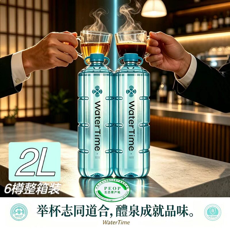 原产地/水时光【2L*9樽】南岭粤北高地势深岩古地下泉水新鲜泡茶图片