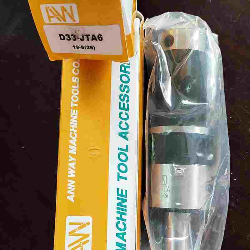 台湾AW安威钻夹头接杆DT33-JTA6钻床用攻牙刀柄丝攻筒夹保护钻套