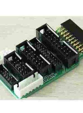 多功能 转接板 支持jtag link v8 v9 ulink2 st linkarm stm32