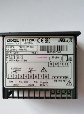 DIXELL小精灵温控器XT120C-5C0TU/1C0TU 控制器XT110C-5C1TU