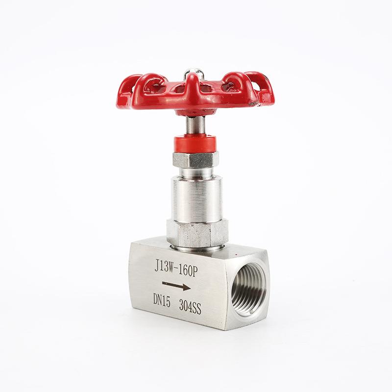 不锈钢针形阀J13/21W/J23W-160P高温蒸汽外螺纹活套截止针阀