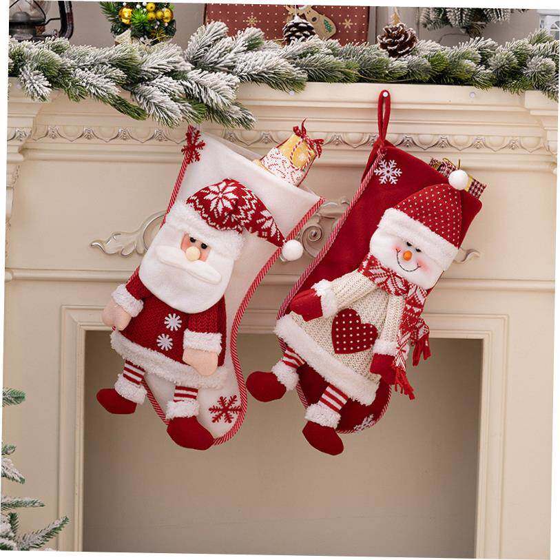 Christmas tree decoration Christmas stocking gift bag 圣诞袜