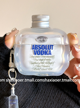 立体伏特加适用airpodspro2保护套airpodspro3耳机壳三代新4代airpods3耳机套二代苹果airpodspro3耳机保护套