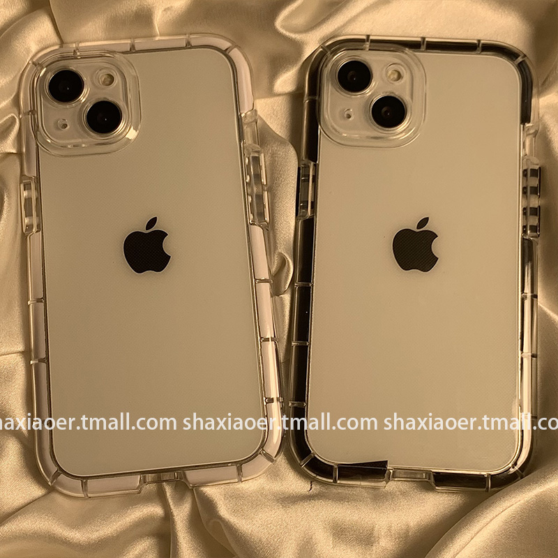 ins透明夜光适用iphone13promax苹果12手机壳11硅胶xsmax女xr新款xs软x防摔套15简约14pro全包摄像头软壳情侣