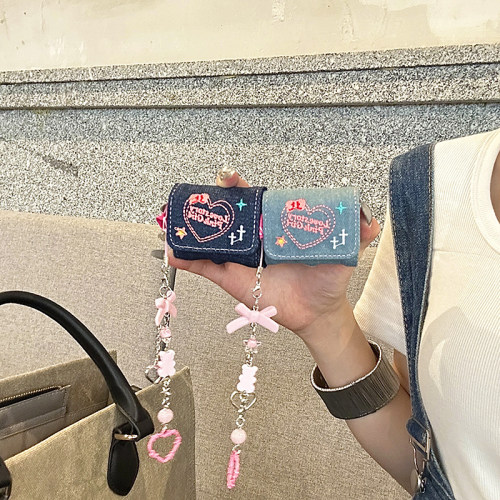 耳机壳立体翻盖复古风软壳