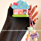 可爱屋子小熊适用airpodspro3保护套新款 airpods4耳机套三代pro2苹果无线蓝牙耳机保护套耳机保护壳女款 硅胶