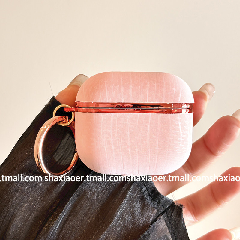 一体连体纯色盒装适用airpods4保护壳airpodspro3保护套新款苹果耳机保护壳pro2耳机套女款二三4代耳机壳情侣