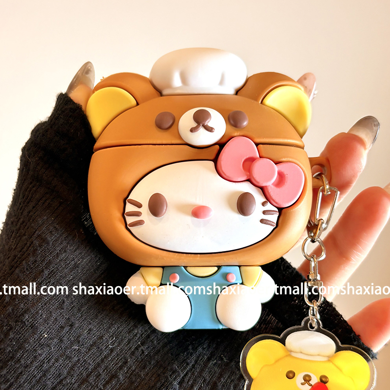 适用苹果耳机壳可爱卡通