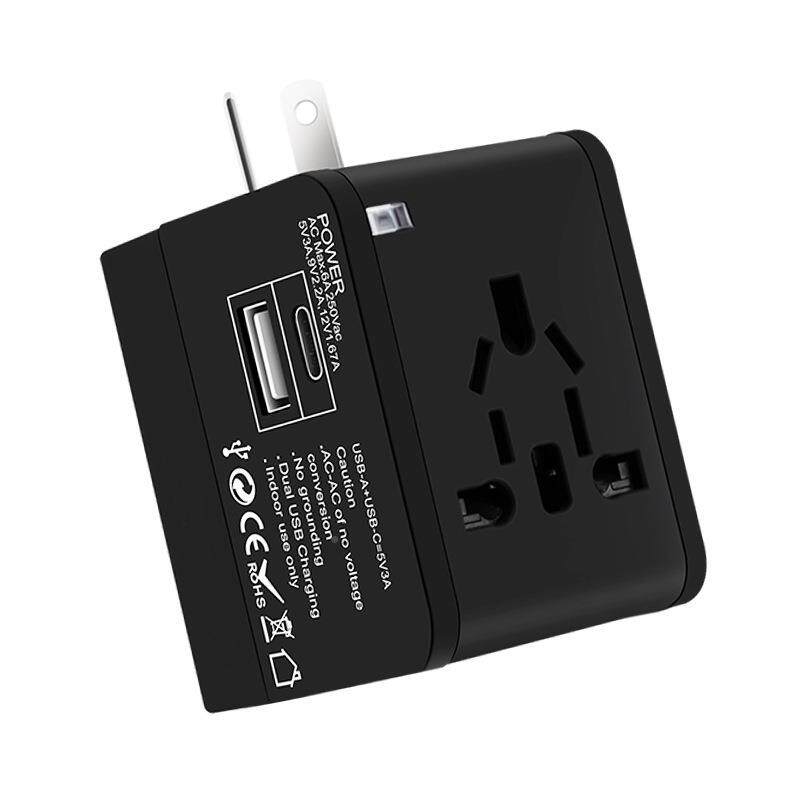 多国转旅换插头USB转换器换插行全球通座935用转换转插头旅行插头