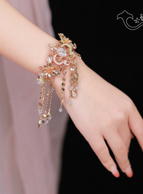 古风异域风流苏手镯汉服配饰手环