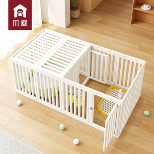 室内狗狗围栏宠物栅栏狗笼子狗窝柯基泰迪中型小型犬专用护栏围挡