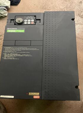 变频器.F740P-22K-60.22KW.上盖有点破损