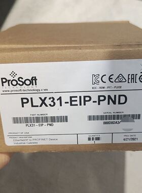 ProSoft工业网关PLX31-EIP-PND，正