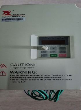 拆机富凌变频器 DZB300B003.7L4A，3.7KW，
