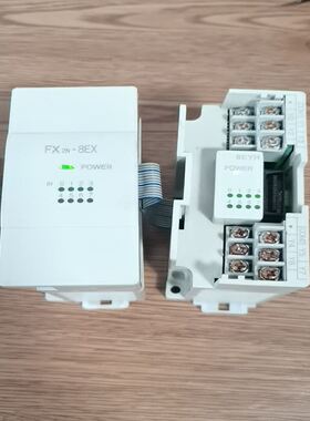 FX2N-8EX，FX2N-8EYR， 成色如图 外壳完