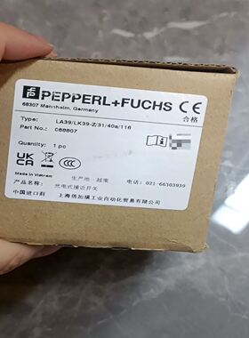 倍加福PEPPERL+FUCHS光电传感器，型号LA39/L