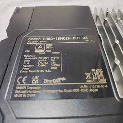 OMRONR88D-1SN02H-ECT-03伺服驱动