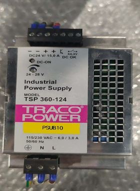 TRACO POWER 工业电源 TSP 360-124，2
