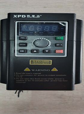 拆机西普达变频器 XPD2000-1R5G3/2R2P3