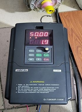 四方变频器E380-4T0075G/0110P，7.5KW/