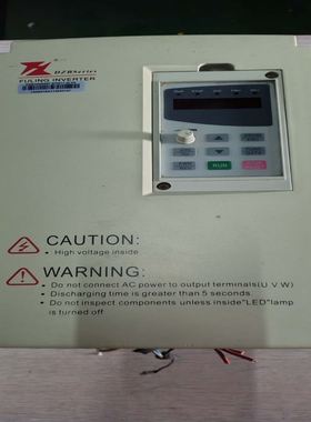 拆机富凌变频器 DZB300B007.5/P011.0L4A