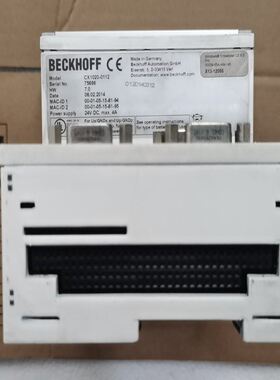 倍福CX1020-0112控制器，，24V DC供电