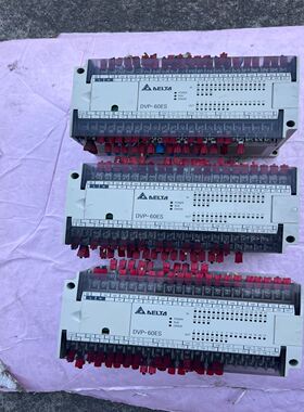 台达PLC，DVP60ES00T2 实物拍摄 功能正常 成色