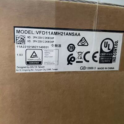 台达变频器VFD11AMH21ANSAA 一年