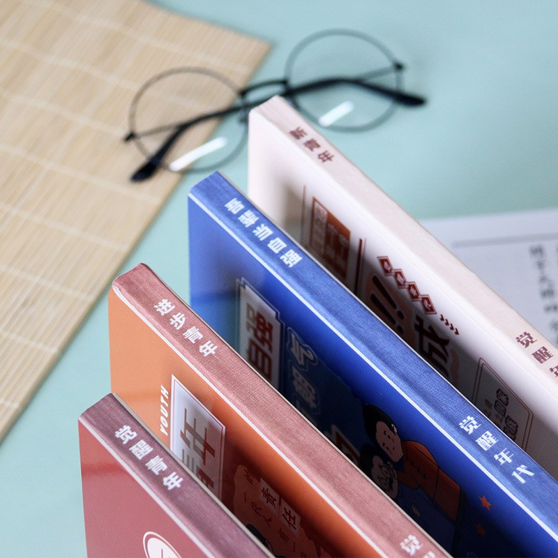 觉醒年代笔记本文创空白内页日记本励志文字高颜值学生学习记事本