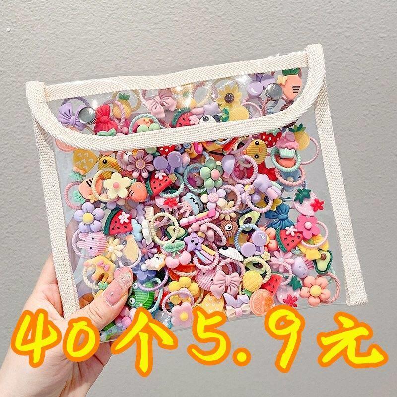 宠物狗狗专用小皮筋扎辫子头绳头饰不掉约克夏马尔济斯雪纳瑞发饰