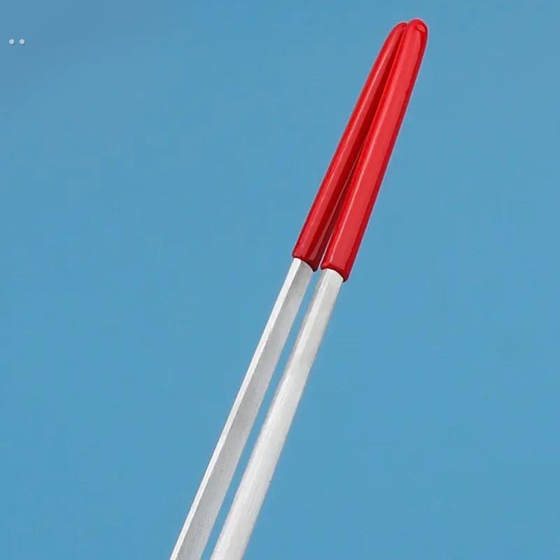 爆款不锈钢宠物橡胶头喂食镊子水草水族直弯头夹爬宠投喂镊子