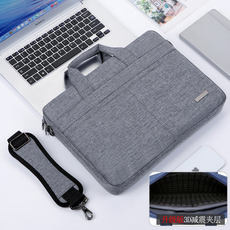 适用2023荣耀MagicBook X16/X14Pro电脑包气囊14/15/16寸V14男单肩包13防震斜跨X15大容量16Pro简约女手提包