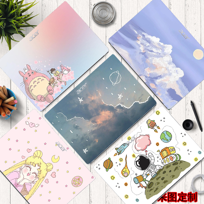 宏碁非凡GO Pro 14/16机身贴纸宏基非凡SFA14-71笔记本保护膜传奇Go青春版电脑S5/S3图案定制外壳膜屏幕贴膜